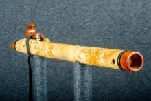 Yellow Cedar Burl Native American Flute, Minor, Low F-4, #Q2A (6)